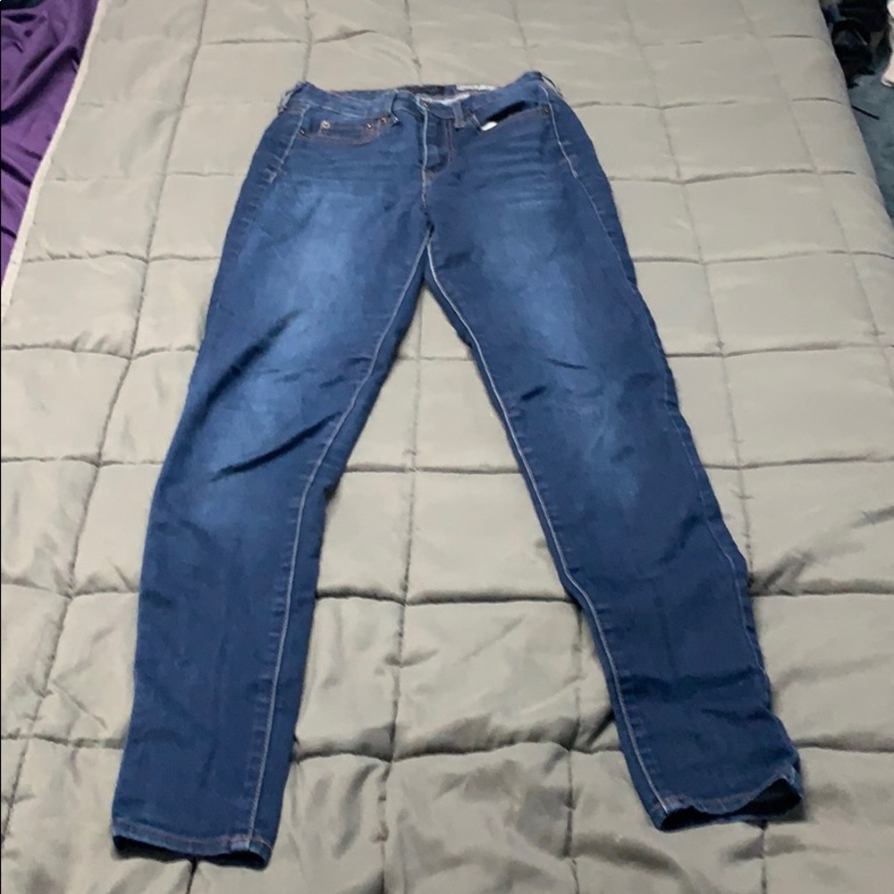 High waisted jegging